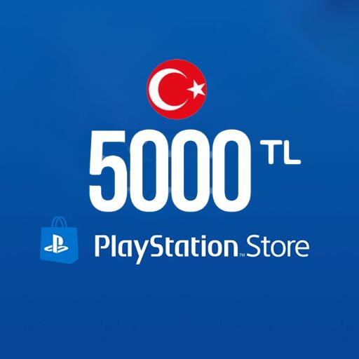 PS Store payment card 5000 try