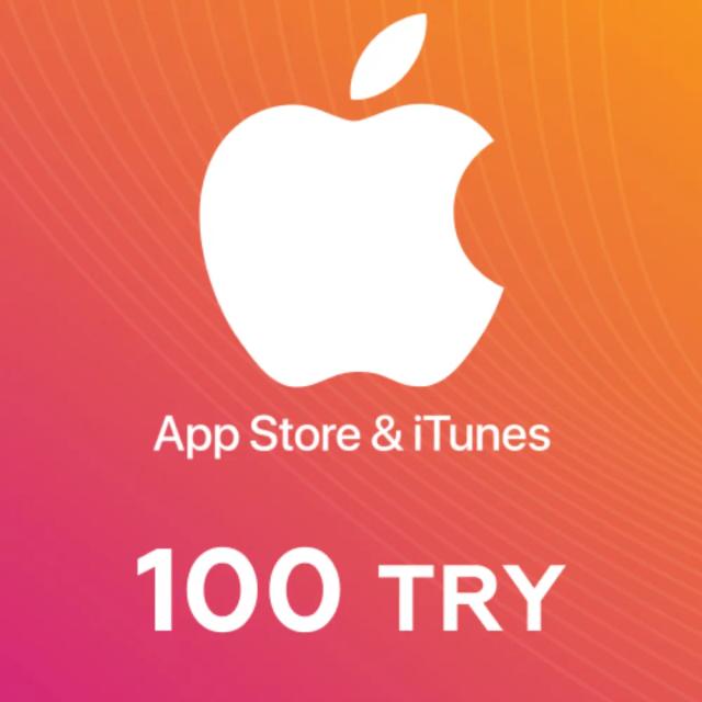 AppStore & iTunes 100 TRY