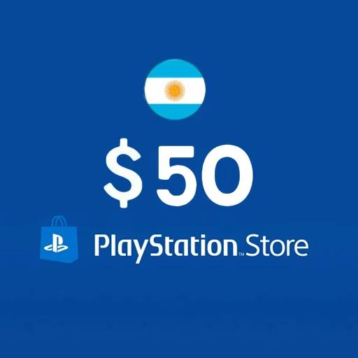 PS Store payment card 50 USD Argentina