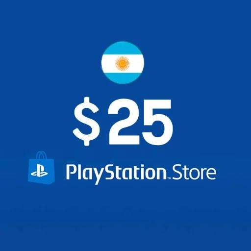 PS Store payment card 25 USD Argentina
