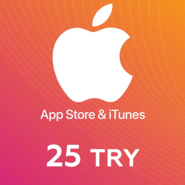 AppStore & iTunes 25 TRY