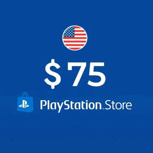 PS Store payment card 75$ USA