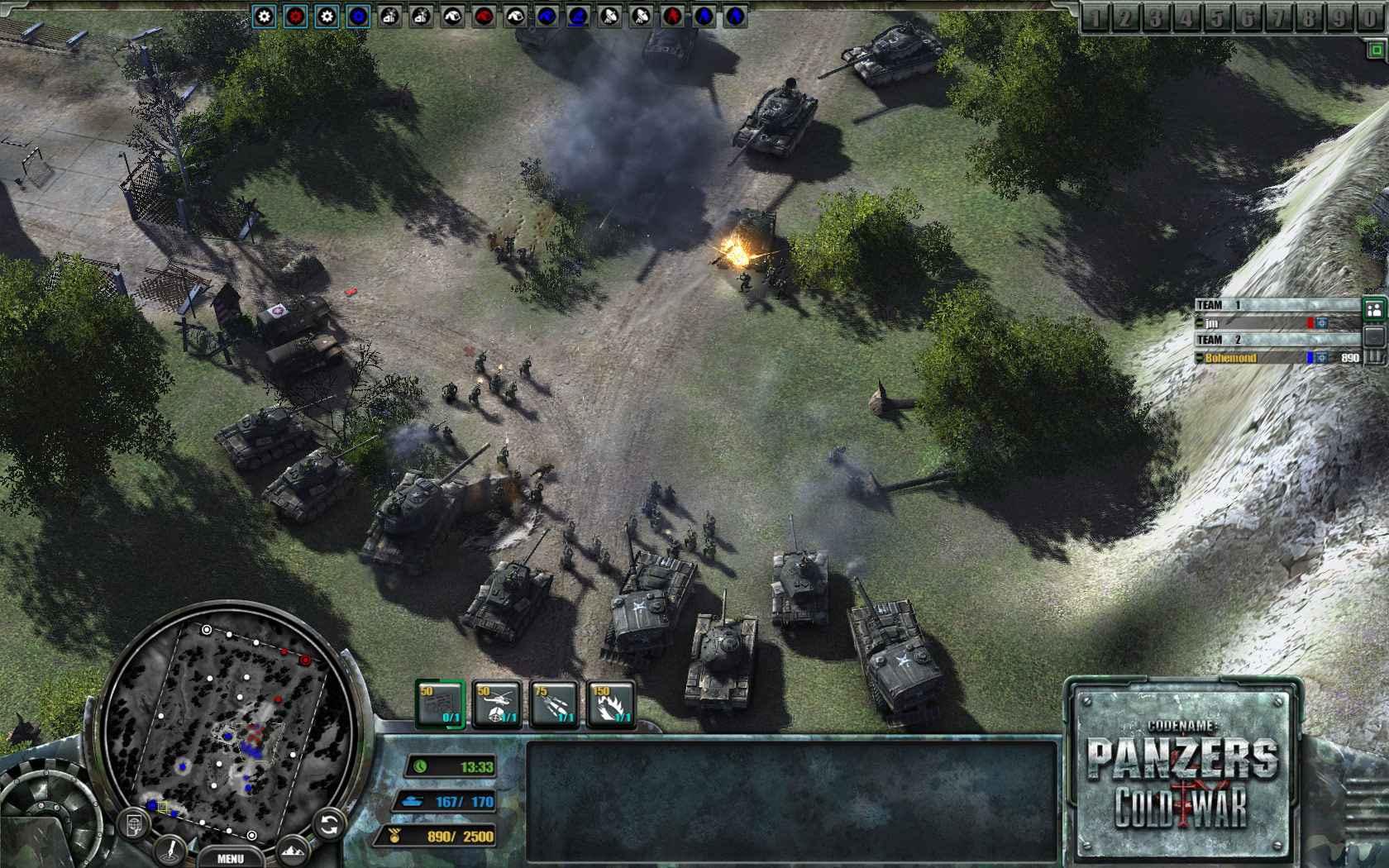 Screenshot №1 from the game Codename: Panzers Bundle