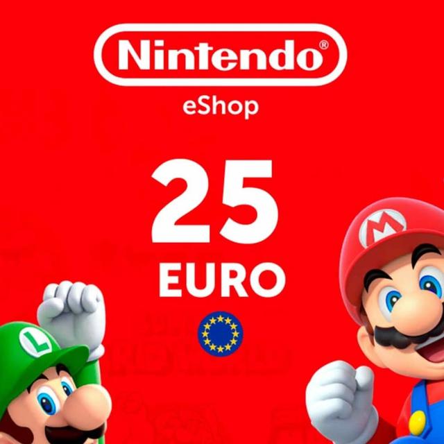 Nintendo eShop Card 25 € Europa