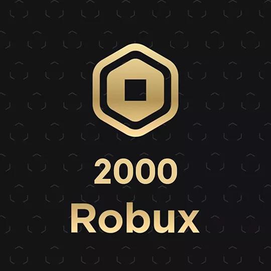 ROBLOX GIFT CARD - 2000 ROBUX