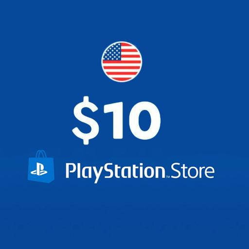 PS Store payment card 10$ USA
