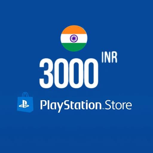PS Store payment card 3000 INR India